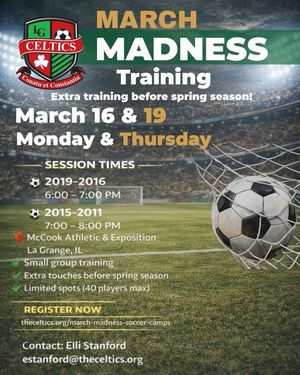 Image post by @TheCelticsSoccerClub on Facebook