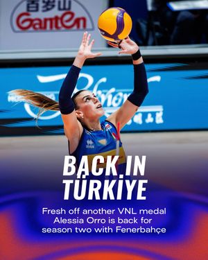 Image post by @volleyballnationsleague on Instagram