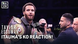 Video post by @daznboxing on YouTube