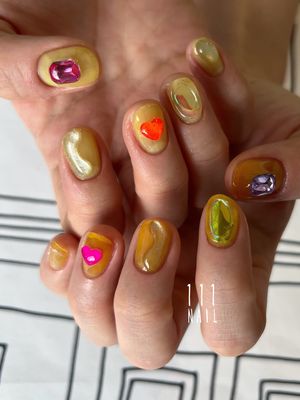Image post by @111nail_omotesando on Instagram