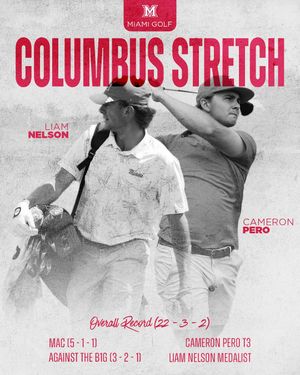 Image post by @miamioh_golf on Instagram
