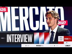 Video post by @PSG - Paris Saint-Germain on YouTube