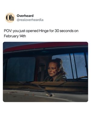 Image post by @overheardnewyork on Instagram