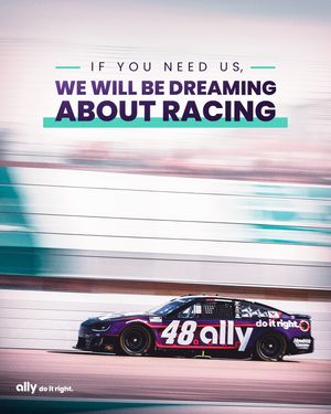 Image post by @allyracing on Instagram