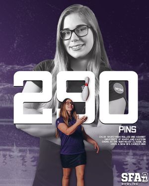 Image post by @SFA_Bowling on Twitter