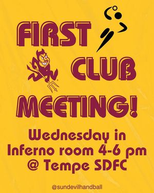 Image post by @sundevilhandball on Instagram