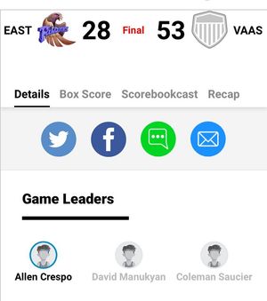 Image post by @vaasathletics on Instagram