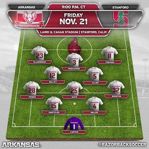 Image post by @razorbacksoccer on Instagram