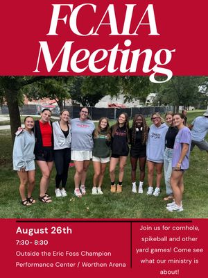 Image post by @fcaia_ballstate on Instagram