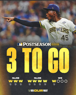 Image post by @brewers on Instagram