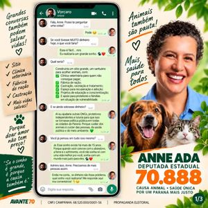 Image post by @annemoraesvereadora on Instagram