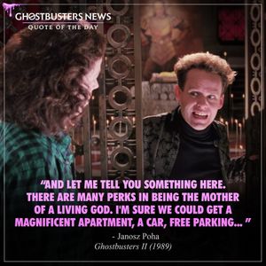 Image post by @ghostbustersnews on Instagram
