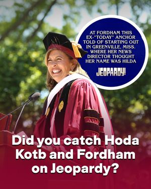 Image post by @fordhamuniversity on Instagram
