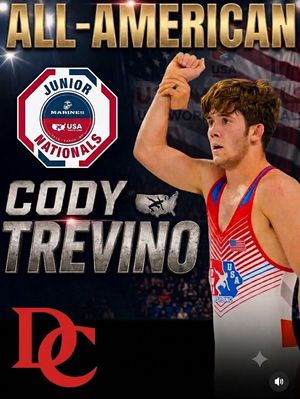 Image post by @davidsonwrestling on Instagram