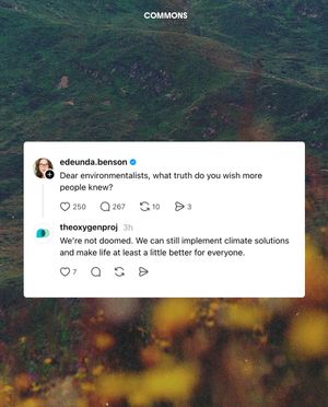 Image post by @commonsearth on Instagram