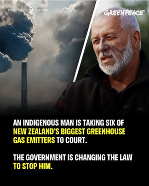 Image post by @greenpeace on Instagram