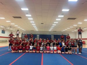 Image post by @southalabama.cheerleading on Facebook