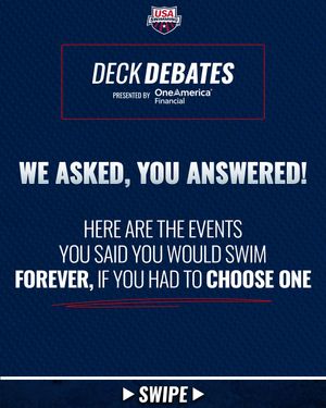 Image post by @usaswimming on Instagram