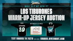 Image post by @SanJoseSharks on Twitter