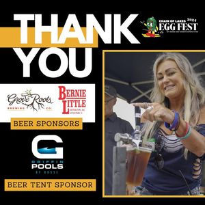Image post by @chainoflakeseggfest on Facebook