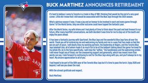 Image post by @BlueJays on Twitter