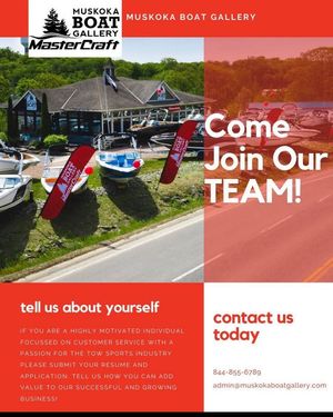 Image post by @MuskokaBoatGallery on Facebook