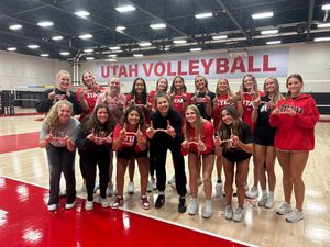 Image post by @UtahVolleyball on Twitter
