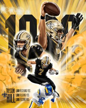 Image post by @Saints on Twitter