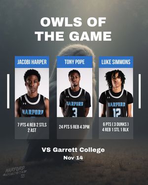 Image post by @fightingowlsmbb on Instagram