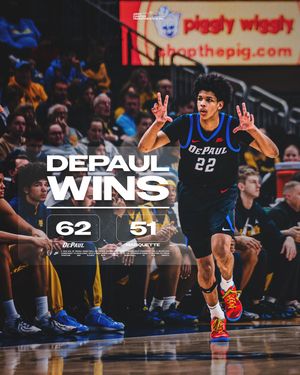 Image post by @depaulhoops on Instagram