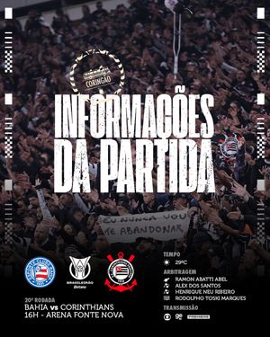 Image post by @corinthians on Instagram