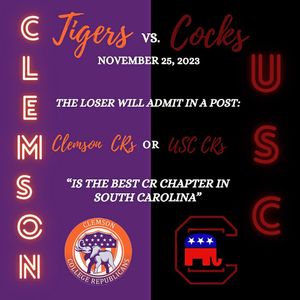 Image post by @clemsoncollegerep on Instagram