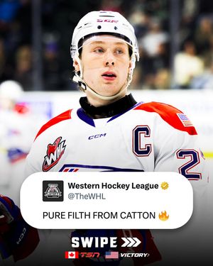 Image post by @westernhockeyleague on Instagram