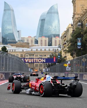 Image post by @f1 on Instagram