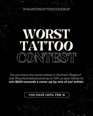 Image post by @tauntontattooco on Instagram