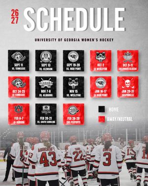 Image post by @ugawhockey on Instagram