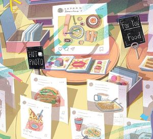 Image post by @langshiart on Instagram