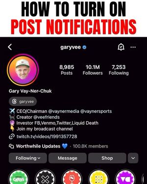 Image post by @garyvee on Instagram
