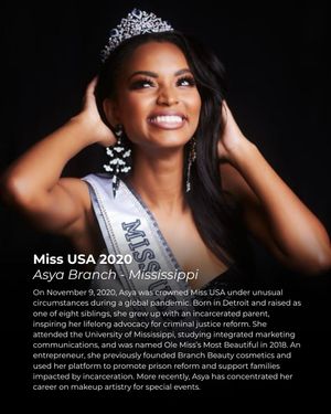 Image post by @missusa on Instagram