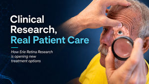 Video post by @erieretinaresearch on Facebook