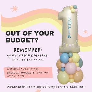 Image post by @soprettyballoons on Instagram