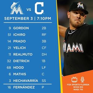 Image post by @marlins on Instagram
