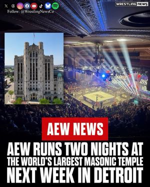 Image post by @wrestlingnewsco on Instagram