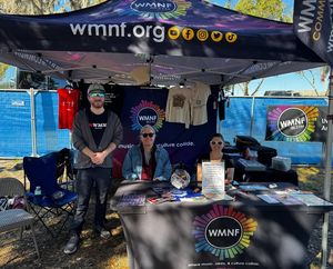 Image post by @WMNFCommunityRadio on Facebook