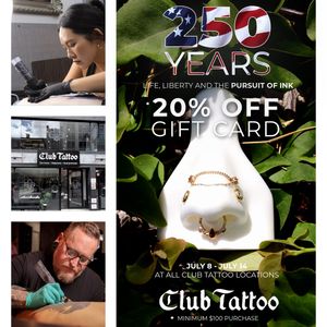 Image post by @clubtattoo on Instagram