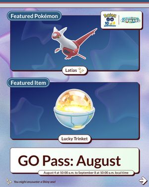 Image post by @pokemongoapp on Instagram