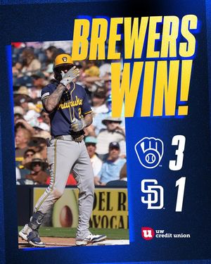 Image post by @Brewers on Twitter