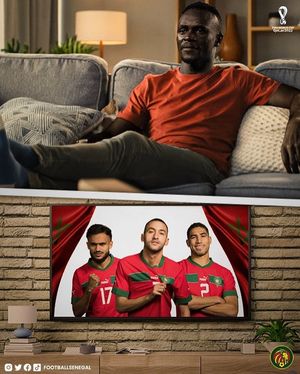 Image post by @footballsenegal on Instagram