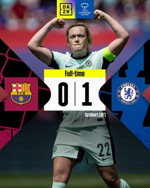 Image post by @DAZNWFootball on Twitter