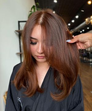 Image post by @dangerjonesbalayage on Instagram